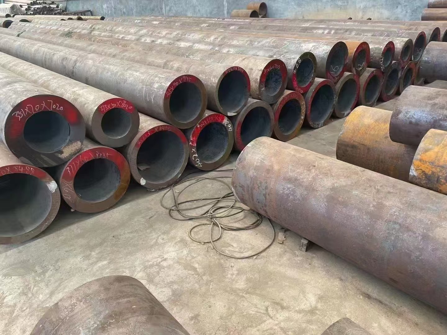 宜春市无缝钢管切割定尺切割加工精轧无缝钢管 - 一站式服务
